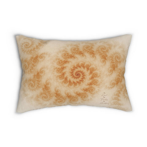 Beautiful Abstract Soft Brown Spiraling